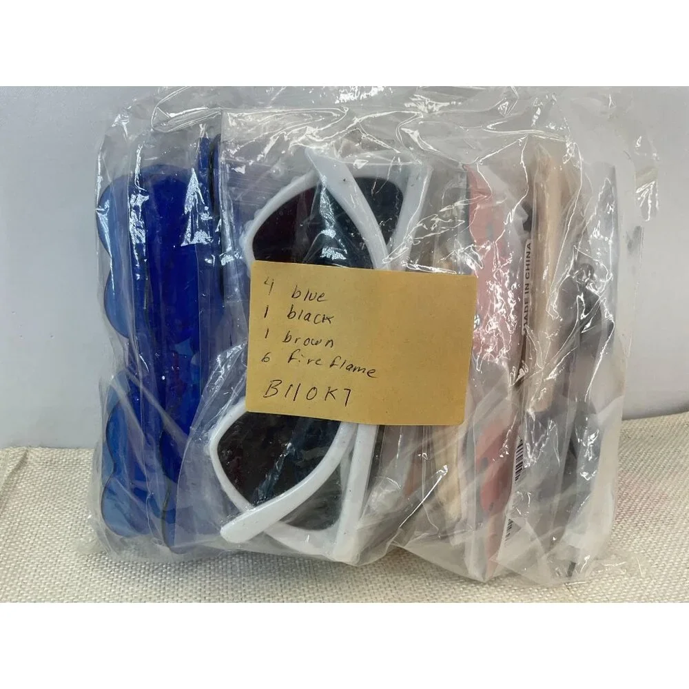 🕶️ Lot of 12 Sunglasses – Mixed Styles & Colors – New – Bulk Wholesale Resale